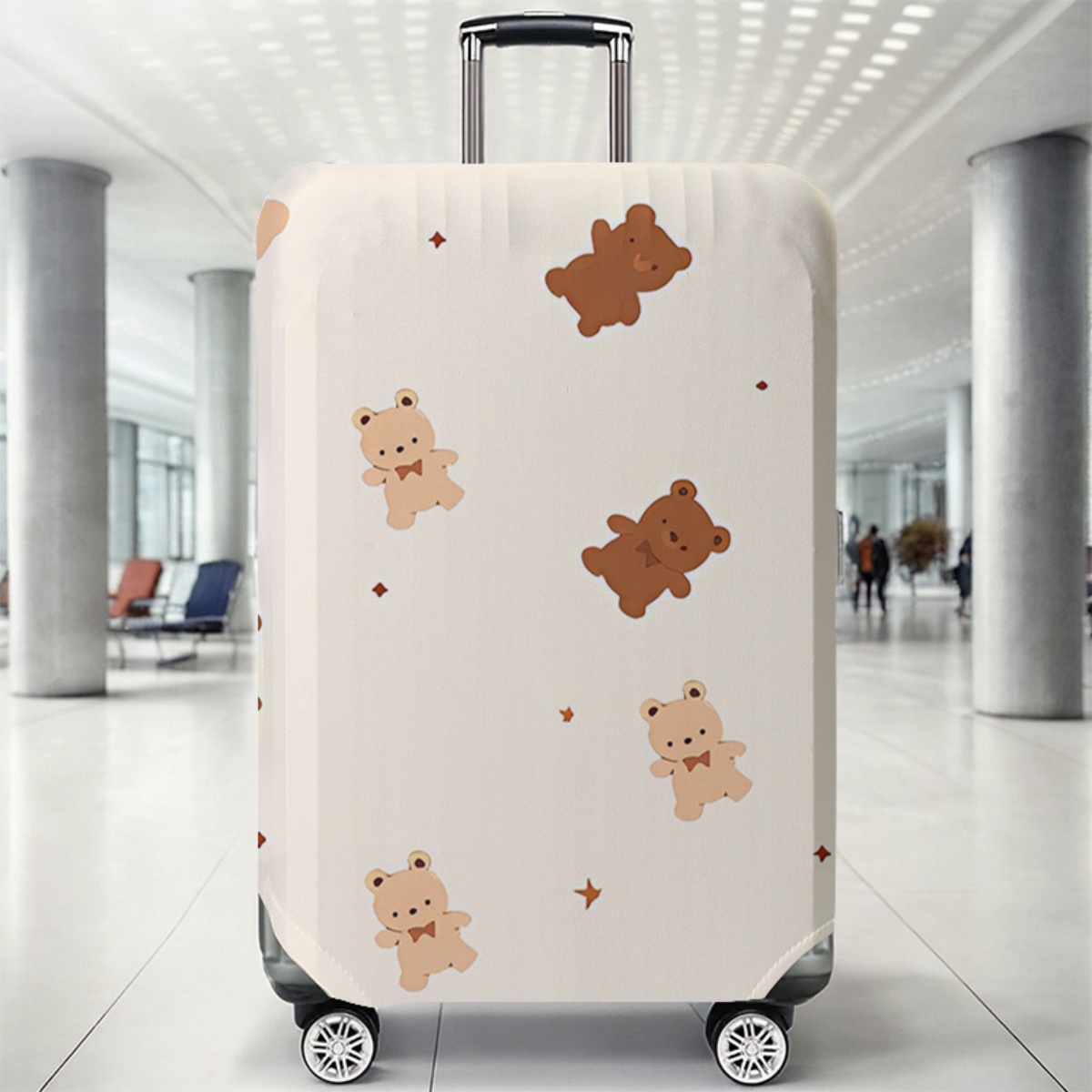 Waterproof Suitcase Cover Protector - Housse de protection pour bagages, élastique,