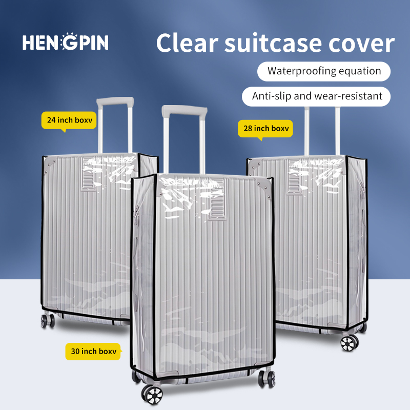 Luggage Protective Cover Transparent - Juste de Protection Complète Transparente pour