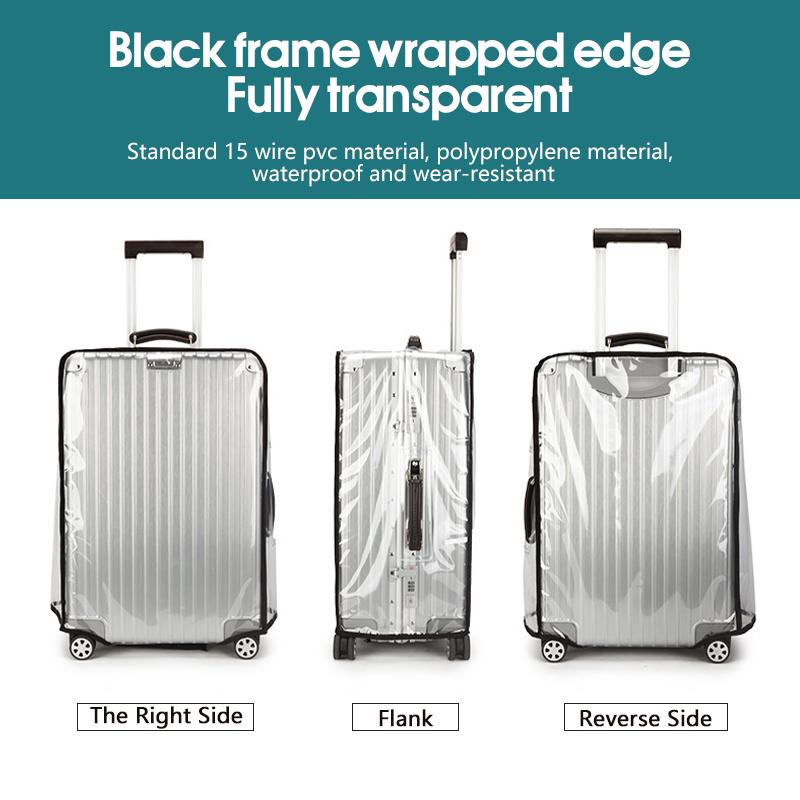 Luggage Protective Cover Transparent - Housse de valise transparente 2027, imperméable