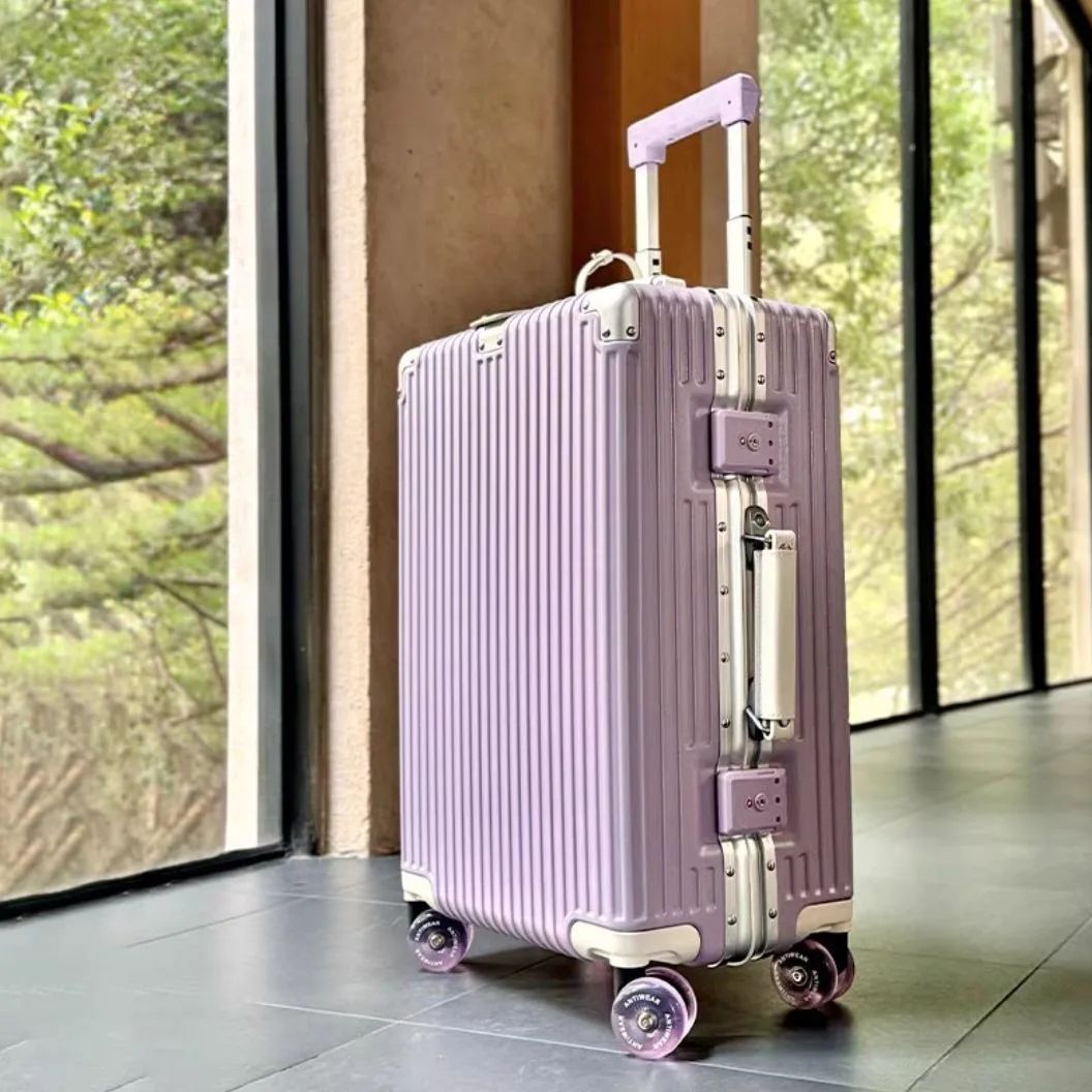Aluminum Frame Carry On Luggage - Valise cadre en aluminium avec roue