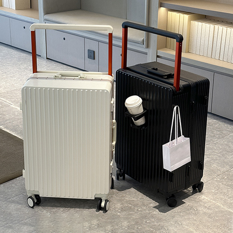 Aluminum Frame Carry On Luggage - Nouvelle valise à poignée large sur
