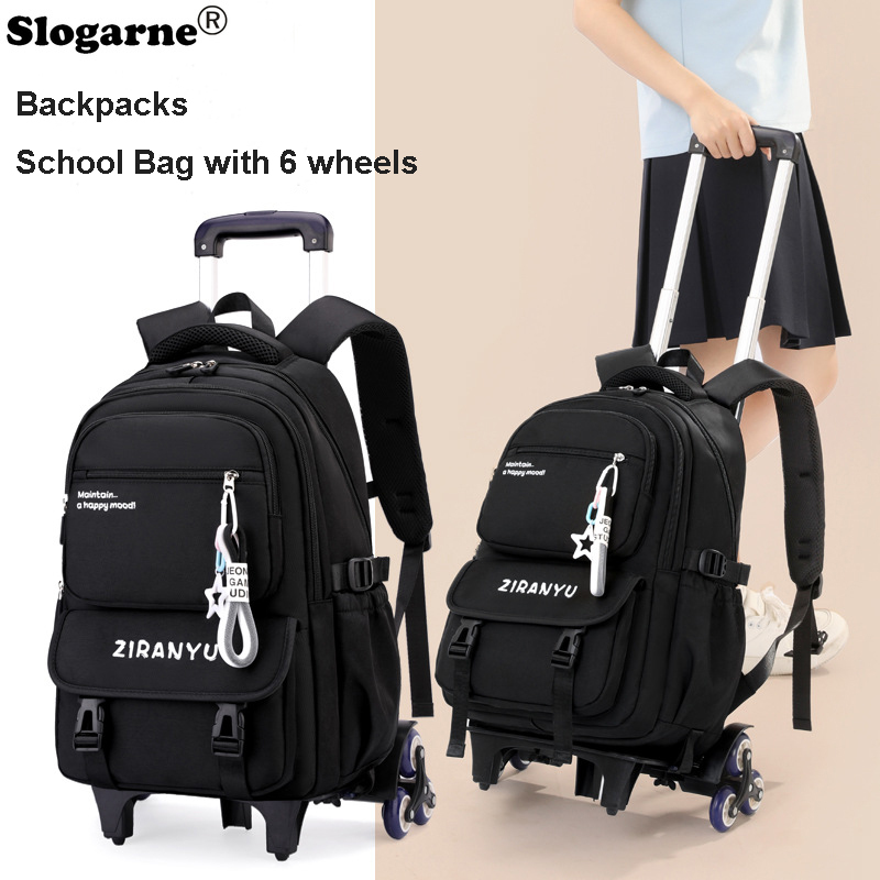 Foldable Rolling Luggage Bag - Sac à dos à roulettes pour