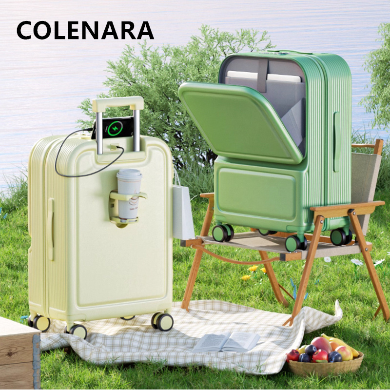 Front Opening Laptop Luggage 24 Inch - COLENARA ABS + PC valise ouverture