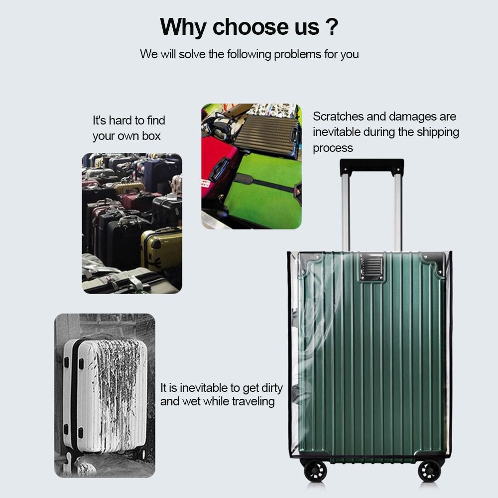 Housse de protection de bagage - Waterproof Suitcase Cover Protector avis et prix