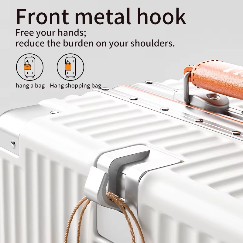 Valise à main de 18 pouces ave - Aluminum Frame Carry On Luggage avis et prix