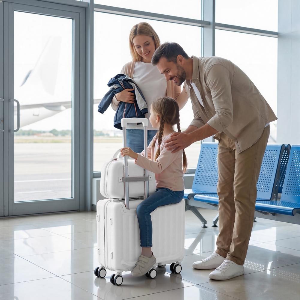 Valise à roulettes pour enfant - Kids Ride On Suitcase Scooter avis et prix