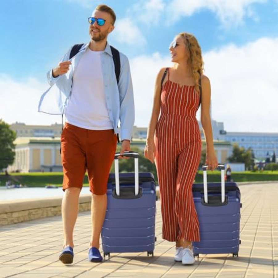 Ensemble de 3 valises pour voy - Expandable Hard Shell Luggage Set avis et prix