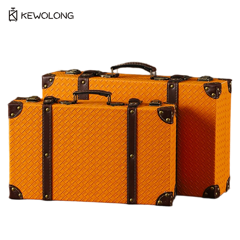 Valise de rangement vintage eu - Retro Vintage Trunk Suitcase avis et prix