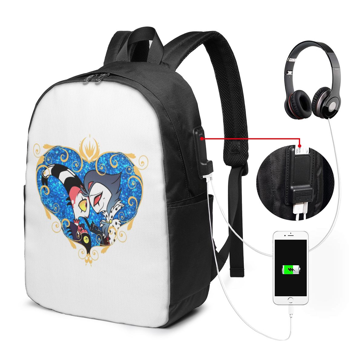 Sac à dos Helluva Boss Stolas  - Backpacks avis et prix