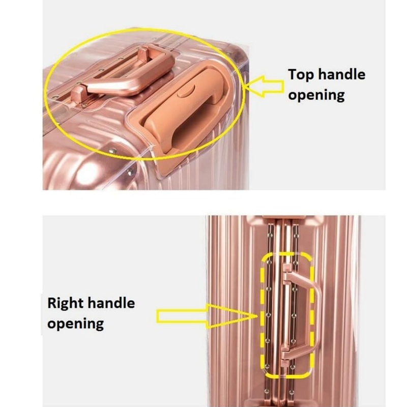 Housse anti-poussière pour val - Luggage Protective Cover Transparent avis et prix
