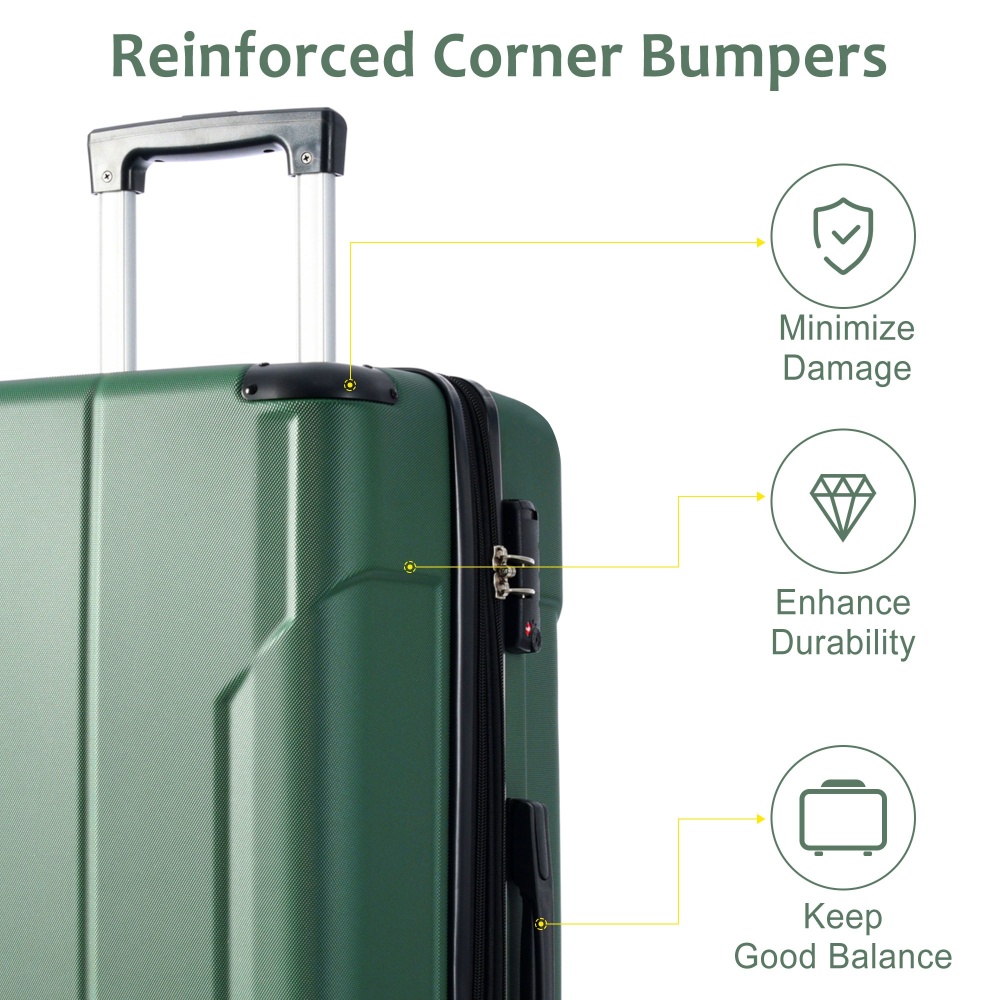Ensemble de bagages rigides ex - Expandable Hard Shell Luggage Set avis et prix