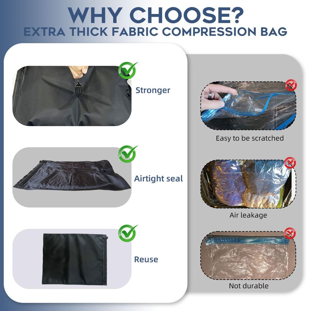 Sacs sous vide réutilisables p - Luggage avis et prix