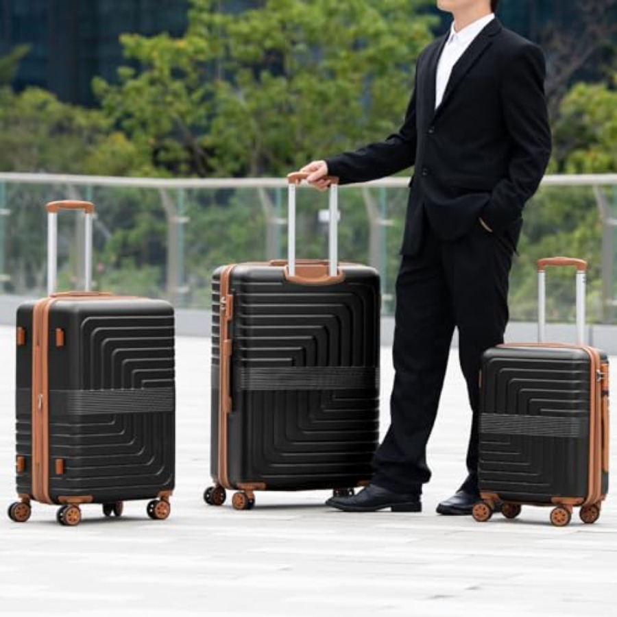 Ensemble de 3 valises extensib - Expandable Hard Shell Luggage Set avis et prix