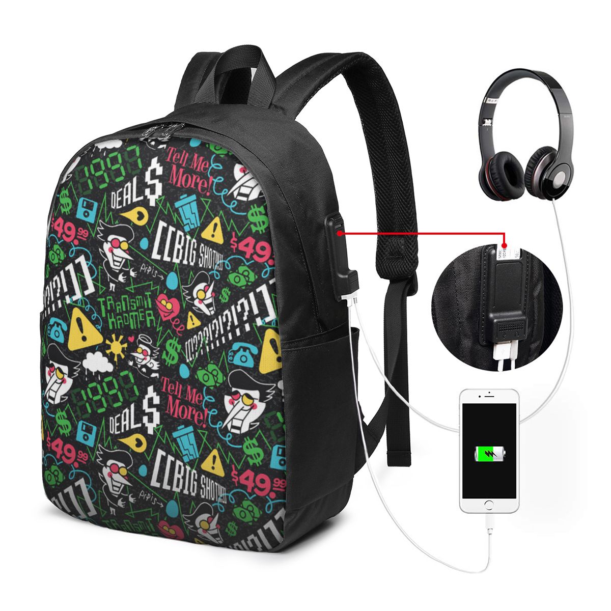 Deltarune SPAMTON G Sac à dos  - Backpacks avis et prix