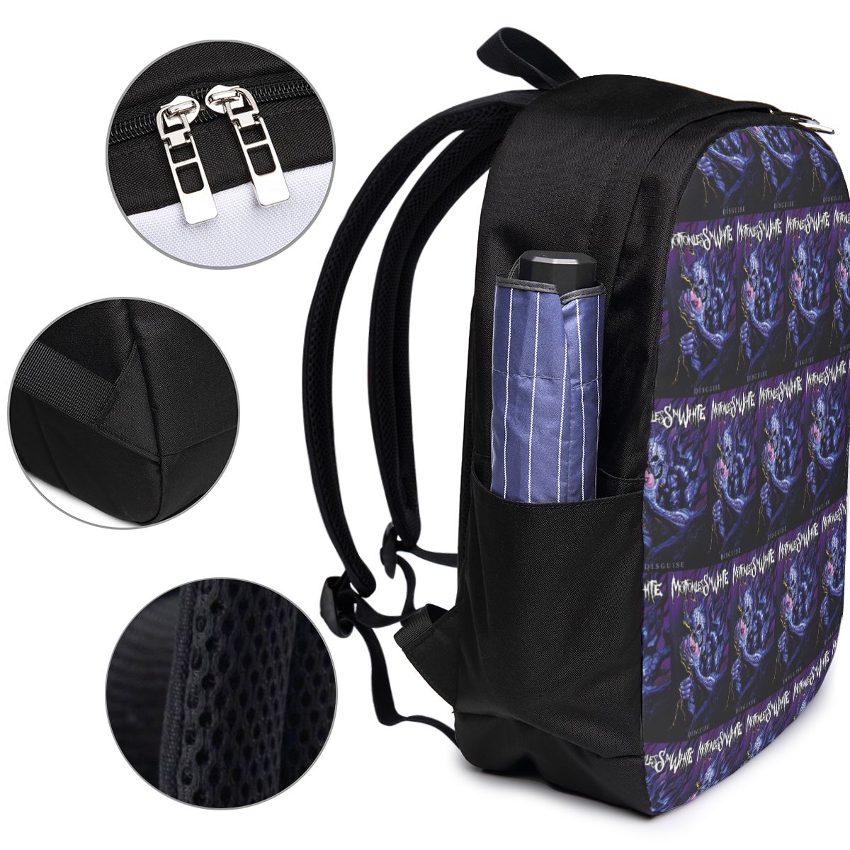Sac à dos Motionless In White, - Backpacks avis et prix