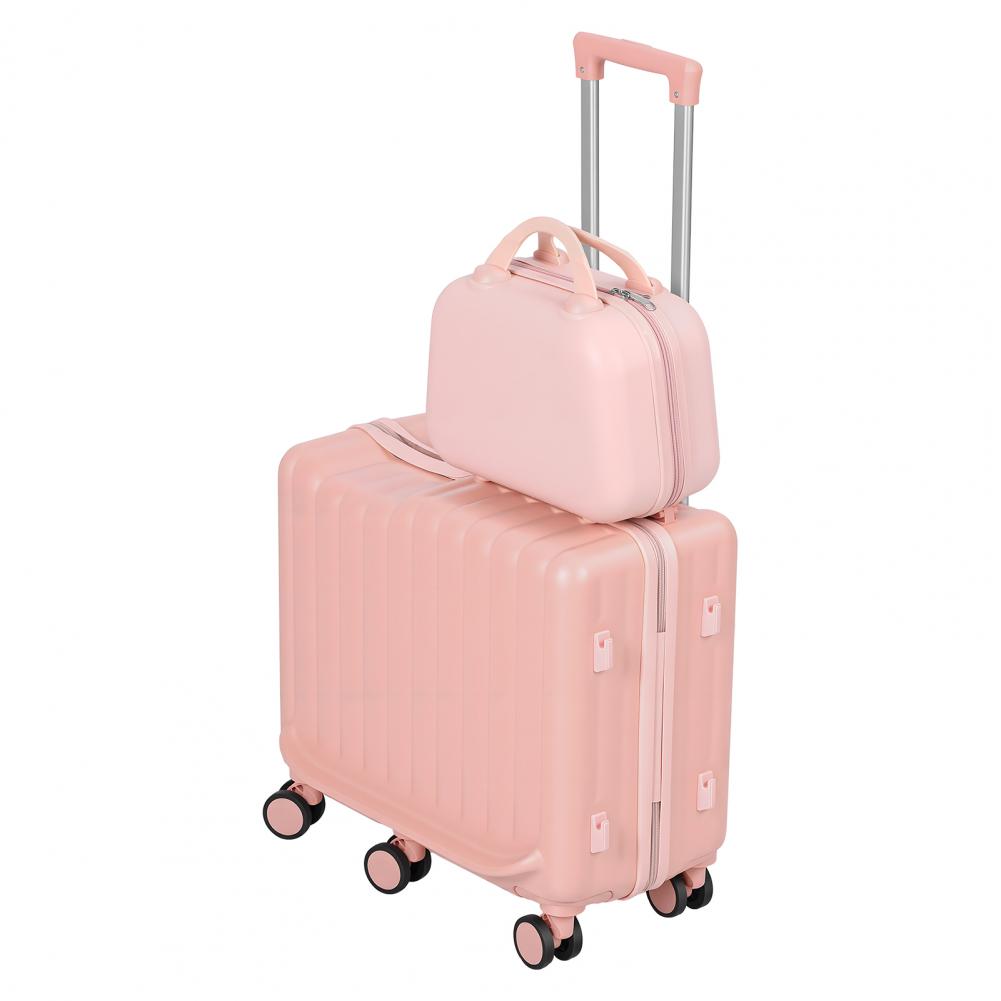 Valise trottinette pliable pou - Spinner Wheel Rolling Suitcase 20 Inch avis et prix