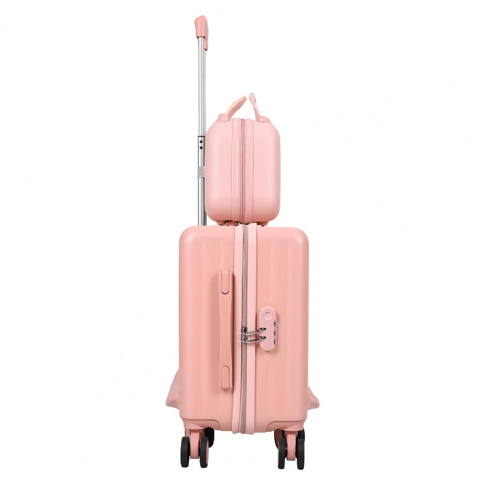 Valise trottinette pliable pou - Spinner Wheel Rolling Suitcase 20 Inch avis et prix