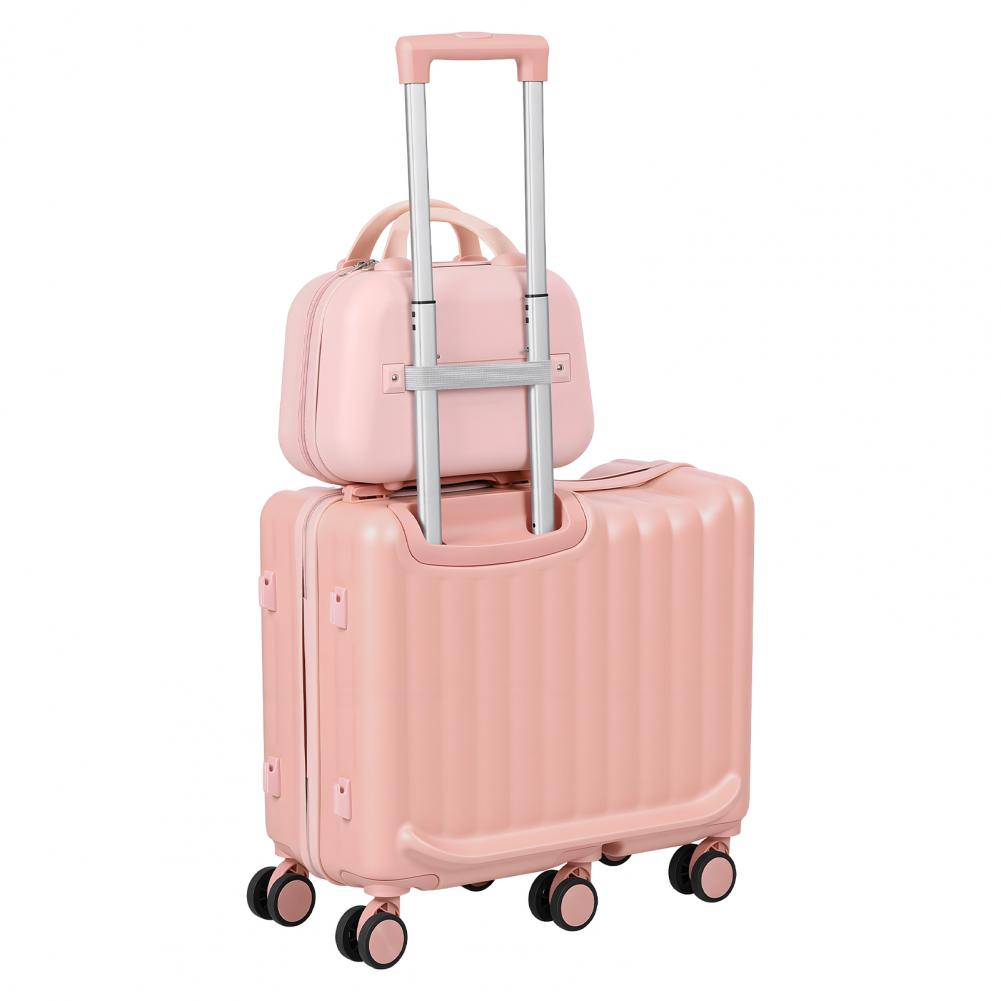 Valise trottinette pliable pou - Spinner Wheel Rolling Suitcase 20 Inch avis et prix