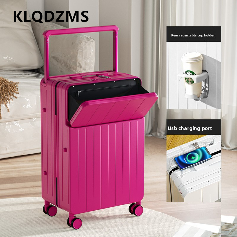 KLQDZMS valise multifonctionne - Front Opening Laptop Luggage 24 Inch avis et prix