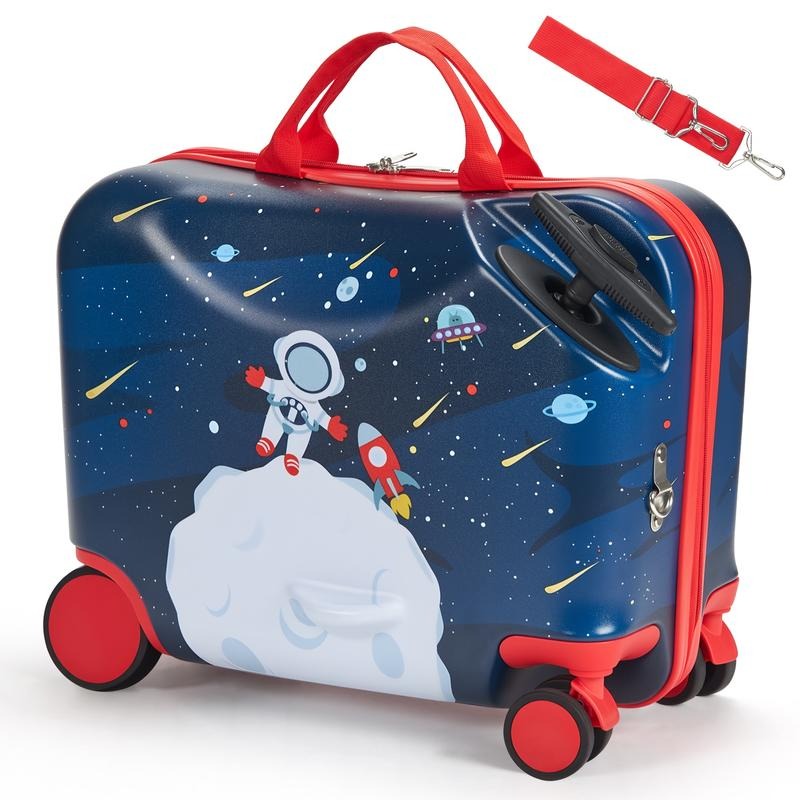 Valise à roulettes pour enfant - Kids Ride On Suitcase Scooter avis et prix