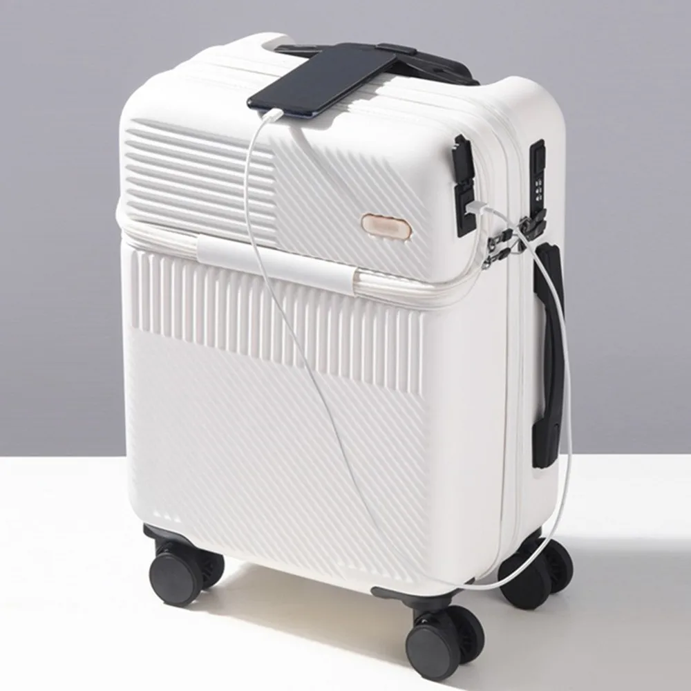 Valise à roulettes à ouverture - Front Opening Laptop Luggage 24 Inch avis et prix