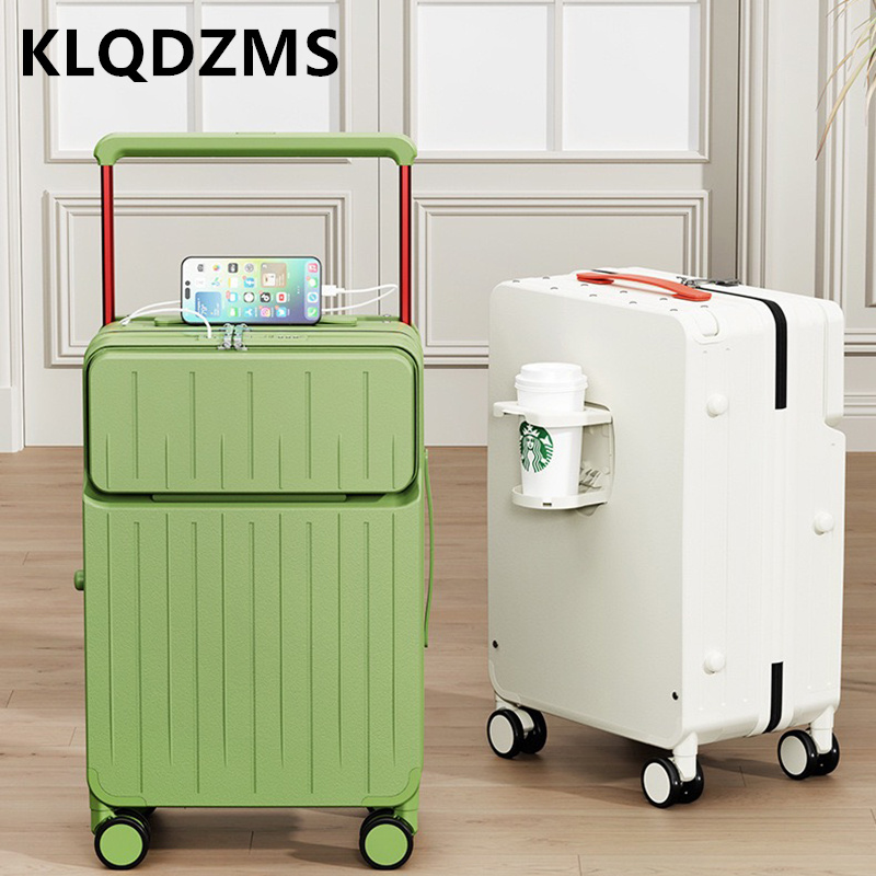 KLQDZMS Valise pour ordinateur - Front Opening Laptop Luggage 24 Inch avis et prix