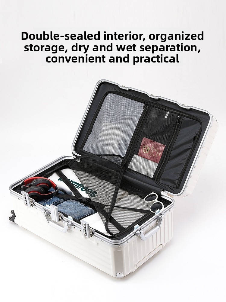 Valise de voyage en aluminium  - Aluminum Frame Carry On Luggage avis et prix