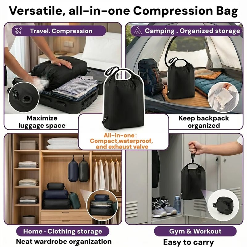 Sac de compression manuel EYFL - Foldable Rolling Luggage Bag avis et prix