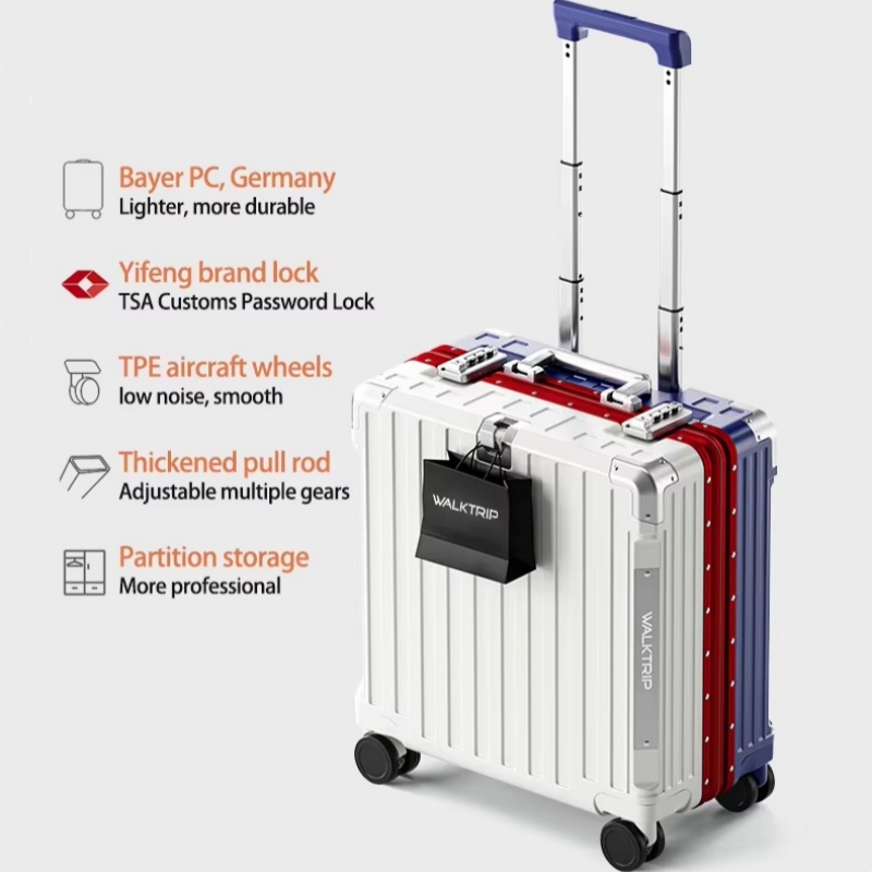 Valise à roulettes de 18 pouce - Aluminum Frame Carry On Luggage avis et prix