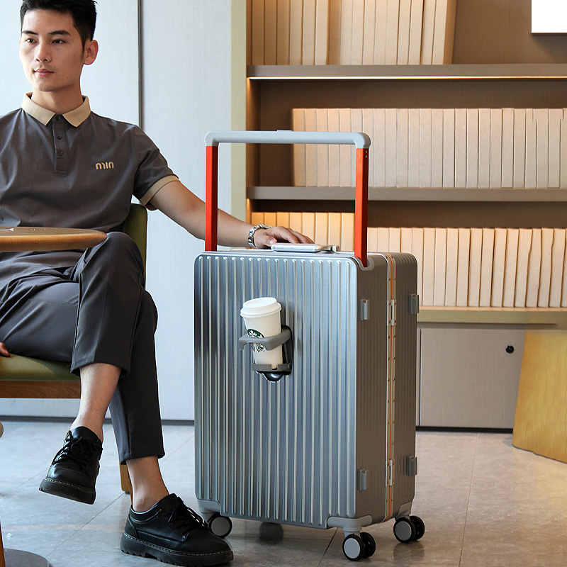 Nouvelle valise à poignée larg - Aluminum Frame Carry On Luggage avis et prix