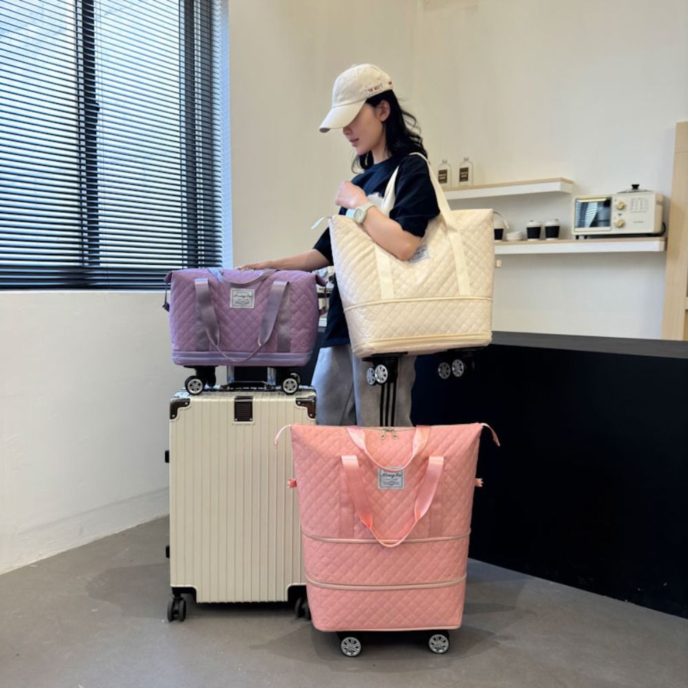 Nouveau sac de sport en tissu  - Foldable Rolling Luggage Bag avis et prix