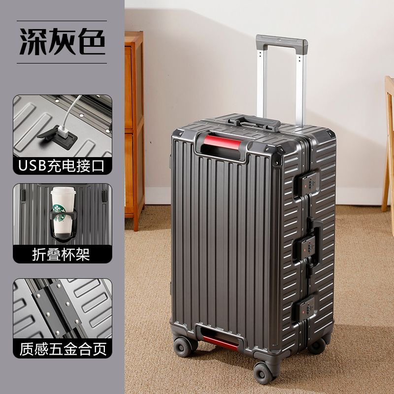 Valise de voyage grande taille - Aluminum Frame Carry On Luggage avis et prix