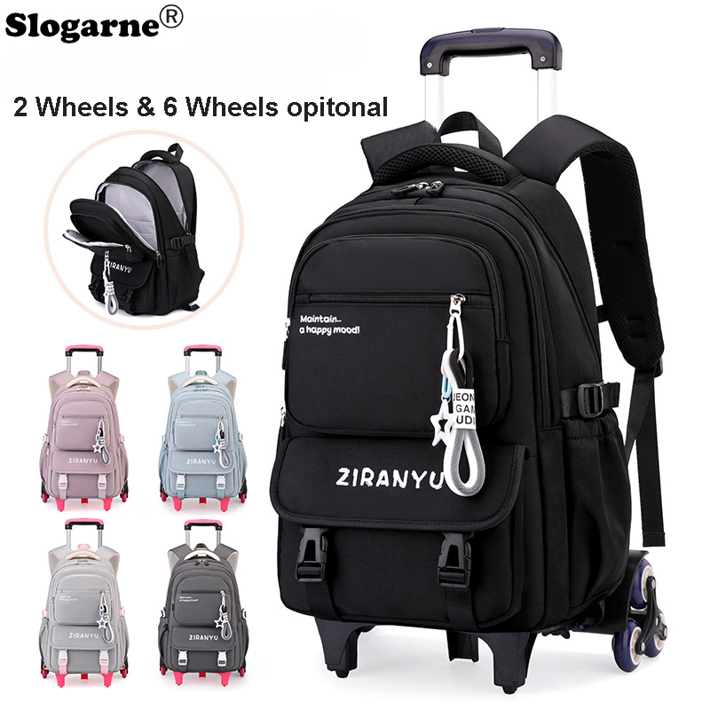 Sac à dos à roulettes pour étu - Foldable Rolling Luggage Bag avis et prix