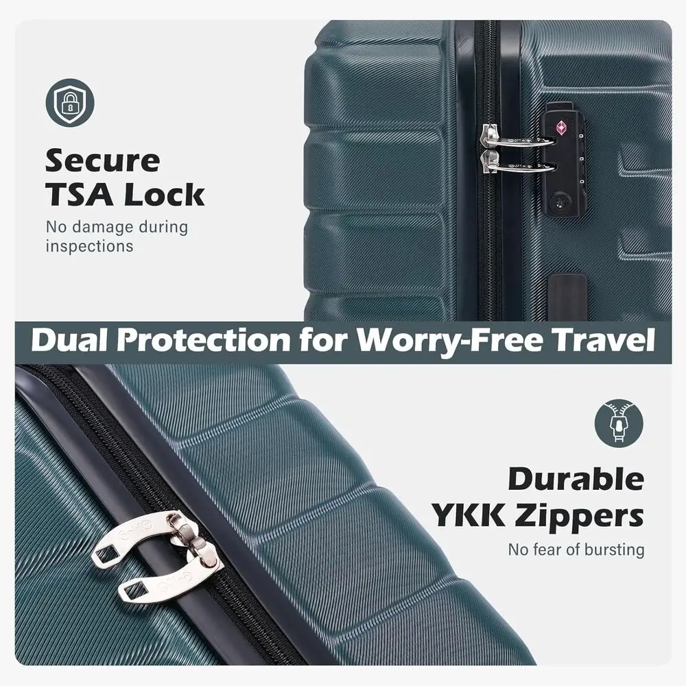 Ensemble de 3 valises rigides  - Expandable Hard Shell Luggage Set avis et prix