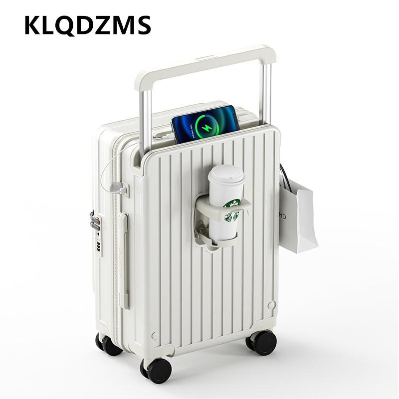 Valise de chargement KLQDZMS à - Front Opening Laptop Luggage 24 Inch avis et prix