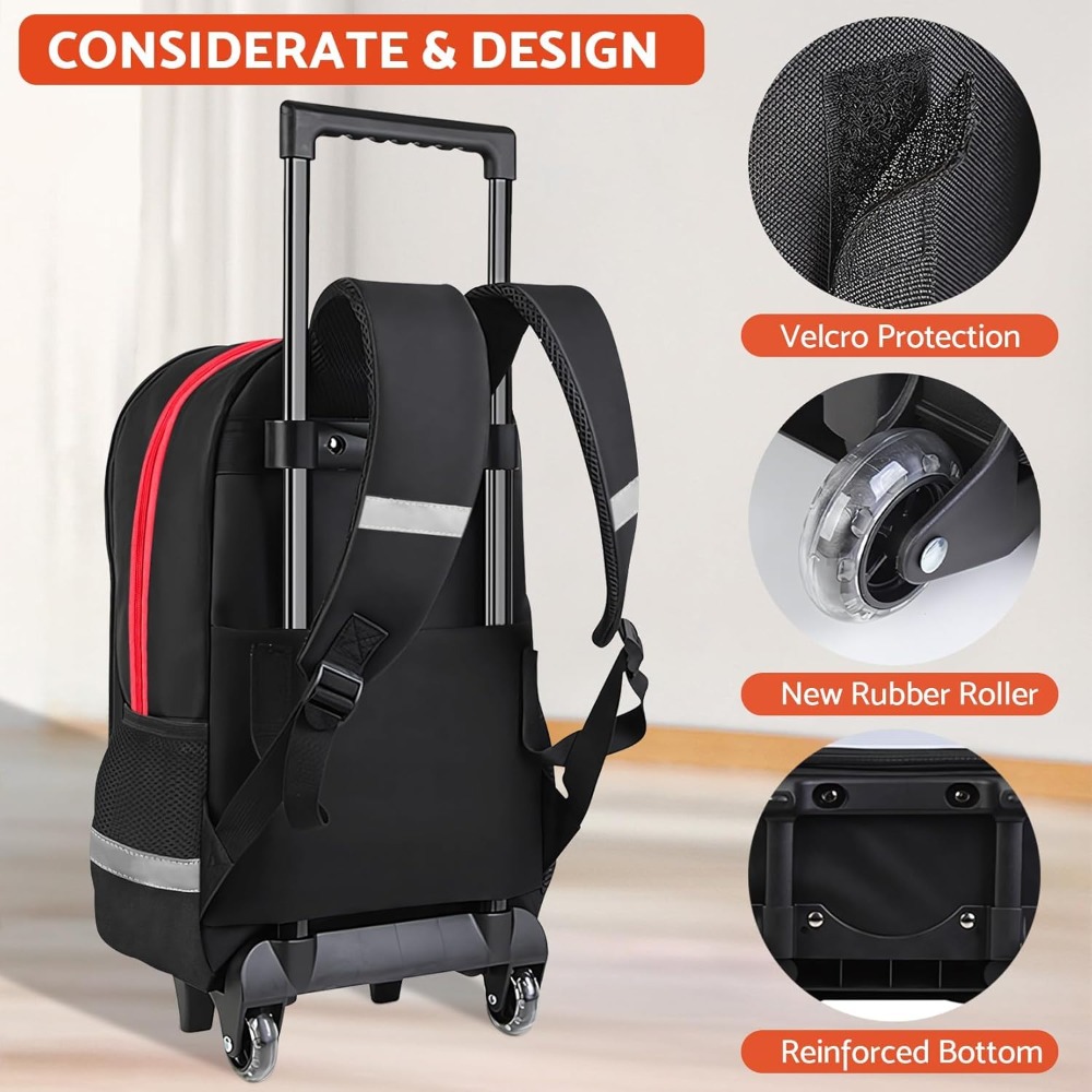 Sac à dos à roulettes 3 pièces - Foldable Rolling Luggage Bag avis et prix