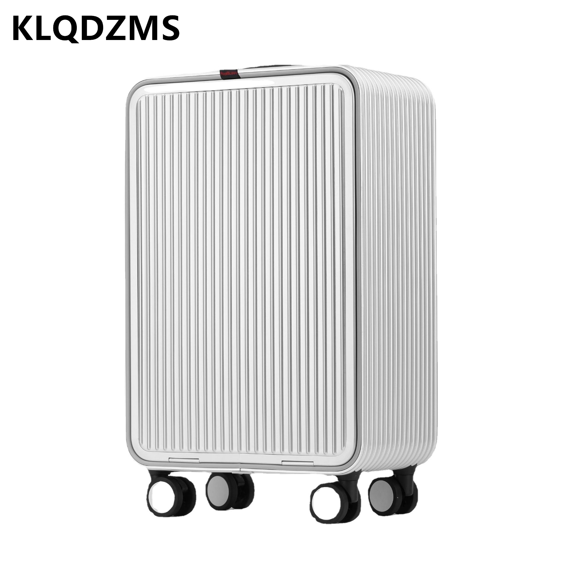 KLQDZMS bagages tout en alumin - Front Opening Laptop Luggage 24 Inch avis et prix