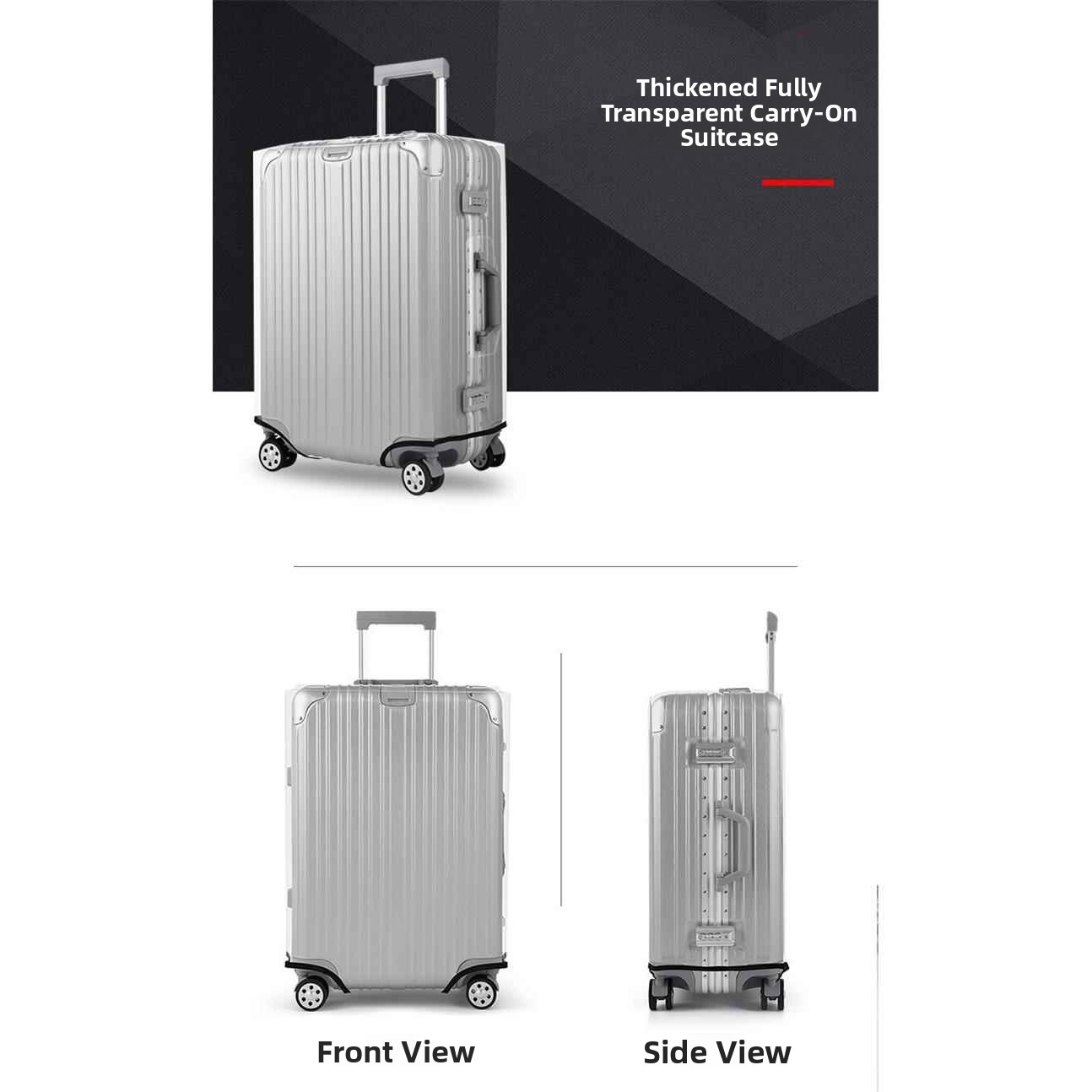 Housse de protection transpare - Luggage Protective Cover Transparent avis et prix