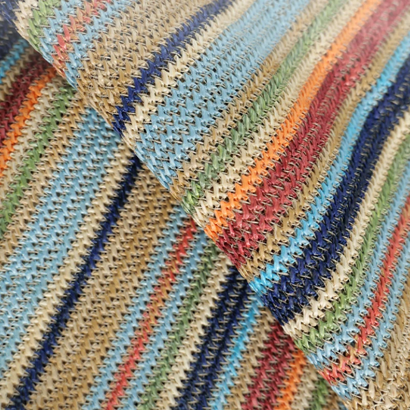 1 yard de tissu tissé en paill - Handbags avis et prix