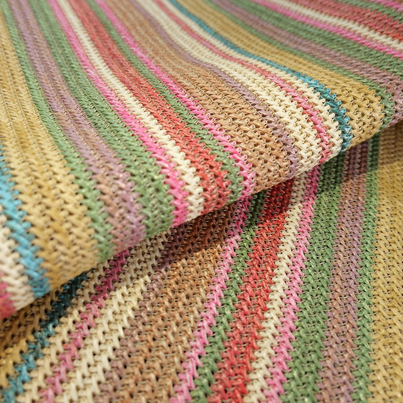 1 yard de tissu tissé en paill - Handbags avis et prix