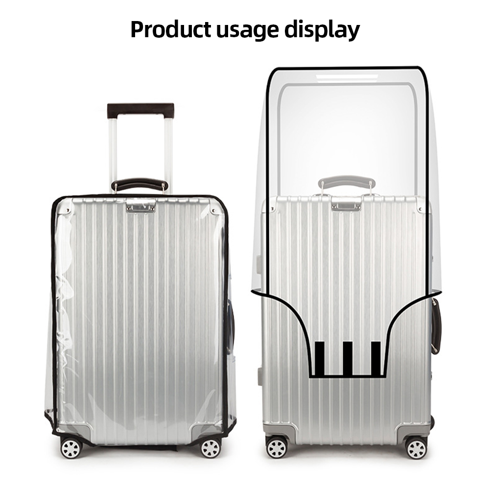 Housse de protection transpare - Waterproof Suitcase Cover Protector avis et prix