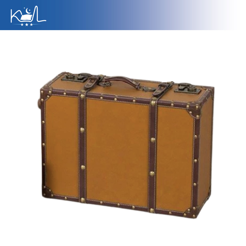 Valise décorative vintage oran - Retro Vintage Trunk Suitcase avis et prix
