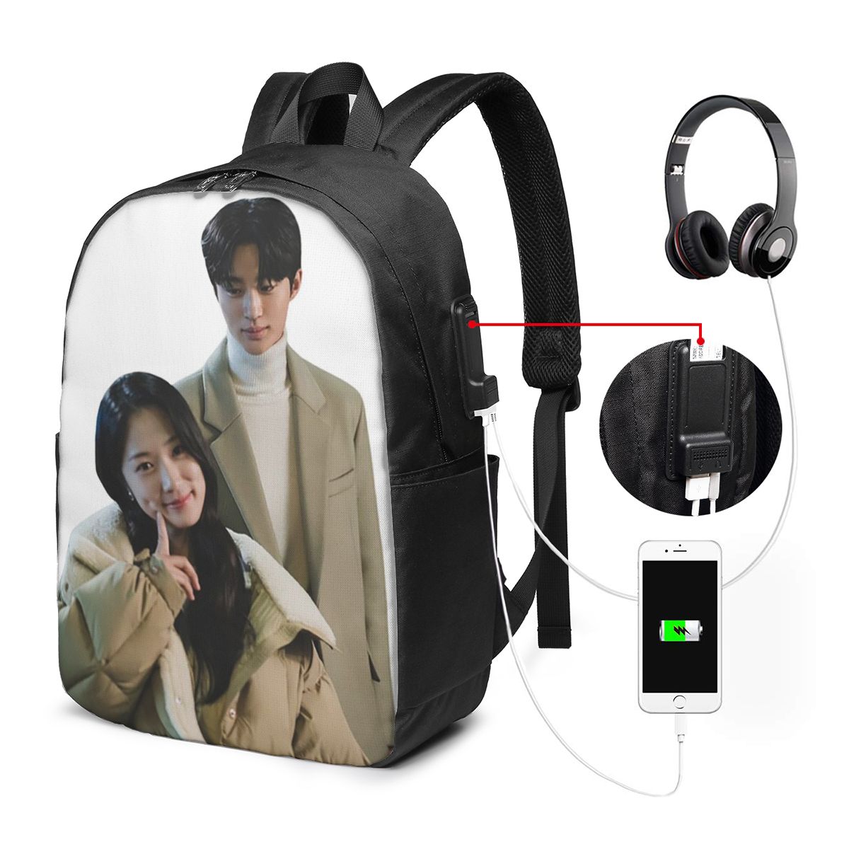 Sac à dos Lovely Runner Kdrama - Travel Bags avis et prix