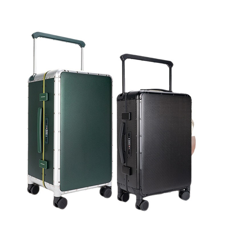 Valise de voyage en fibre de c - Spinner Wheel Rolling Suitcase 20 Inch avis et prix