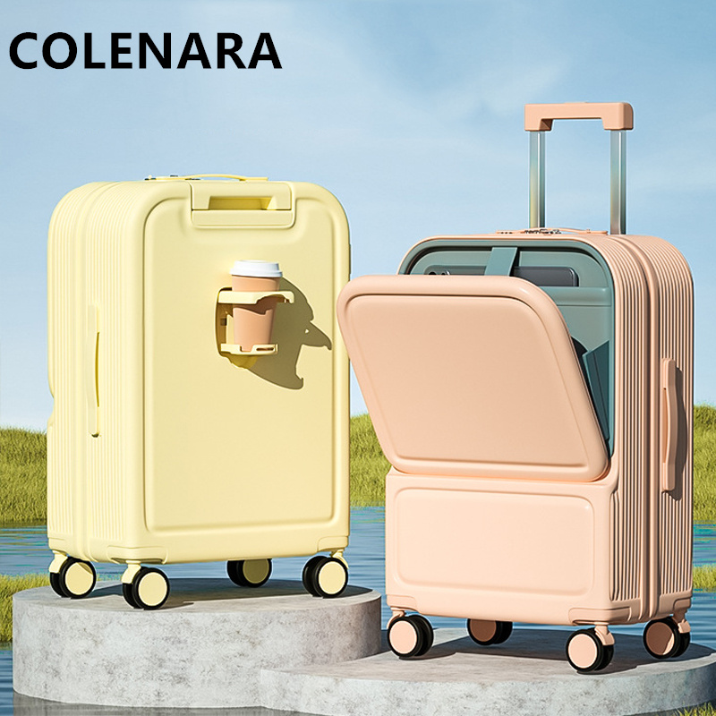 COLENARA ABS + PC valise ouver - Front Opening Laptop Luggage 24 Inch avis et prix