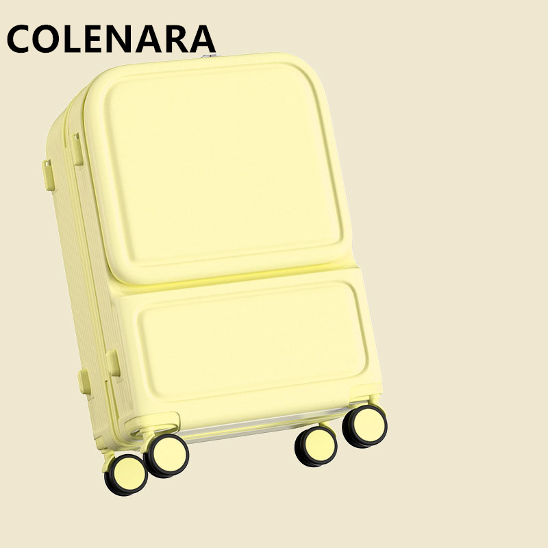 COLENARA ABS + PC valise ouver - Front Opening Laptop Luggage 24 Inch avis et prix
