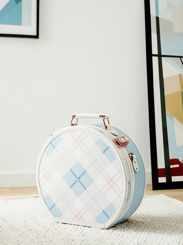 Valise à main en cuir rétro Vi - Retro Vintage Trunk Suitcase avis et prix